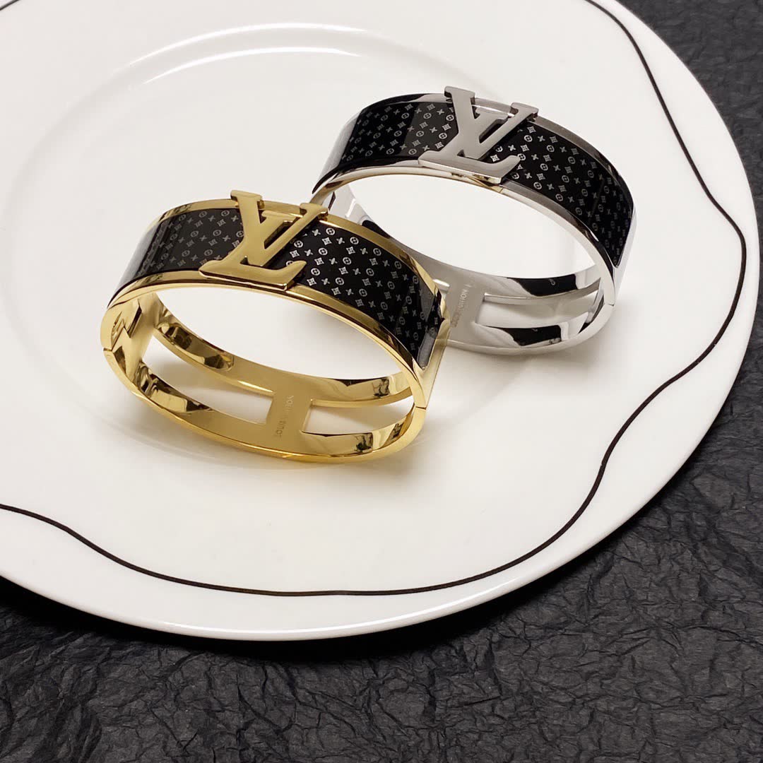 Louis Vuitton Monogram Cuff Bracelet